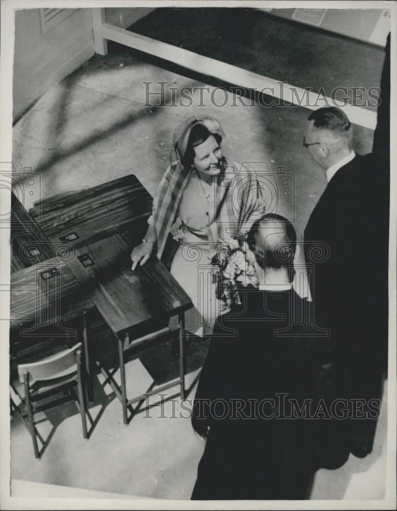 1953 Press Photo Queen Juliana - Historic Images