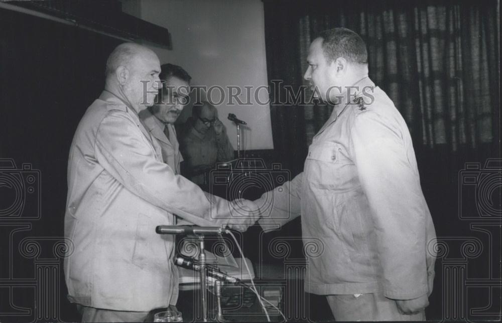 1974 Press Photo Defense college of the Higher Nasser military academy - Historic Images