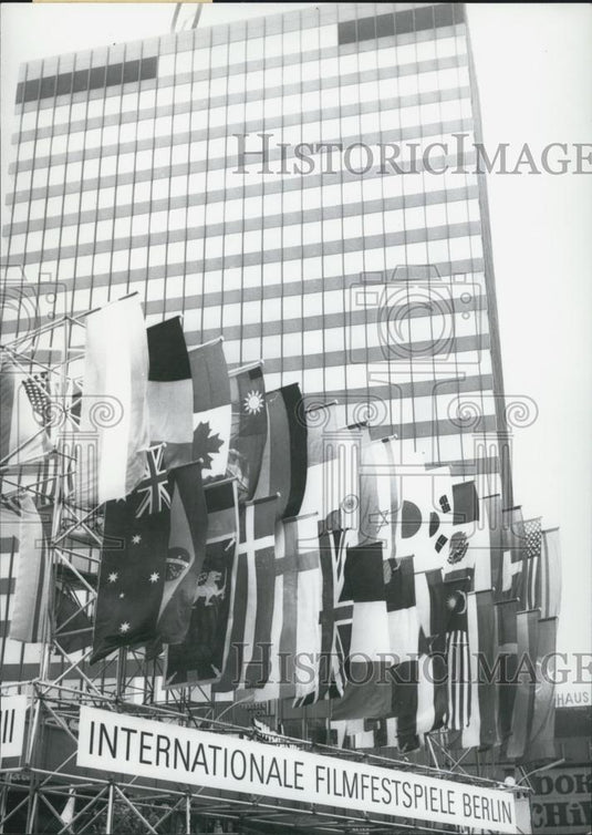 1968 Press Photo International Film festival in Berlin - Historic Images