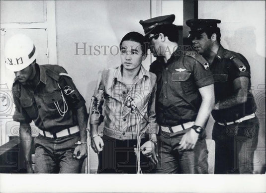 1972 Press Photo Trial against Kozo Okamoto for murder - Historic Images