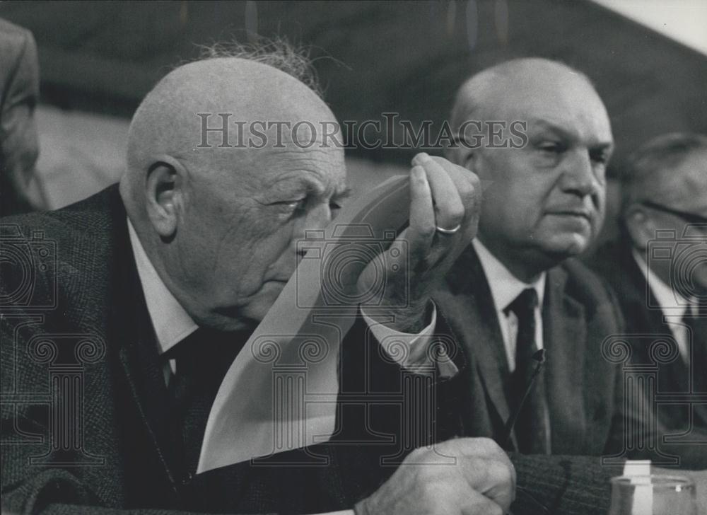 Press Photo Pietro Nenni,Italian Socialist - Historic Images