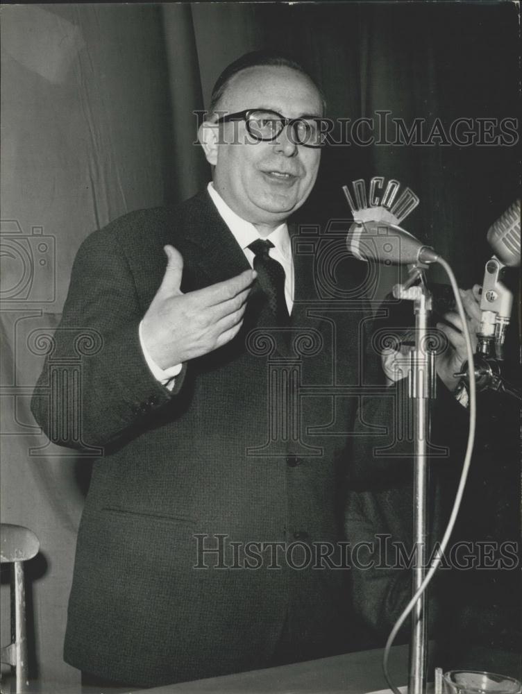 Press Photo Italian Mariano Rumor - Historic Images