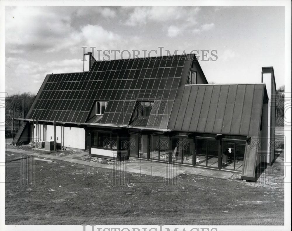 1976 Press Photo Solar Heated House In New York, Architect Harry Wenning - Historic Images