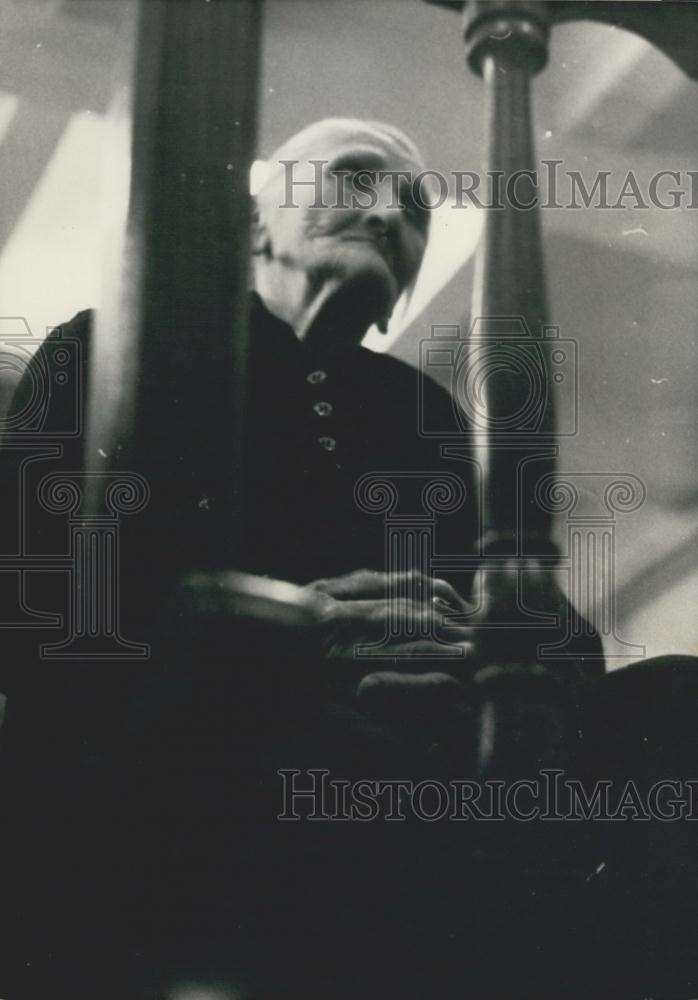 1954 Press Photo Wife Marie Dominici Testifies In Trial Of Gaston Dominici - Historic Images