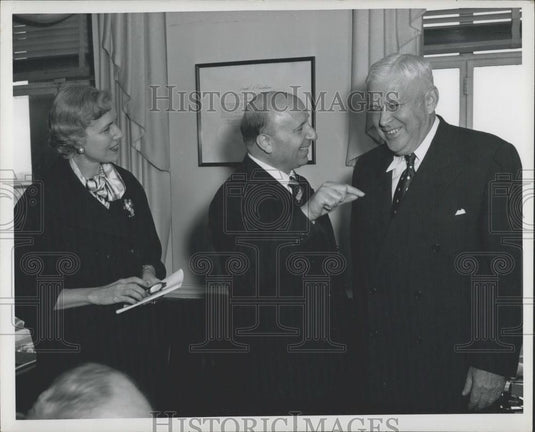 1955 Press Photo Italian Premier Mario Scelba &Sec of Defense Charles E. Wikson - Historic Images