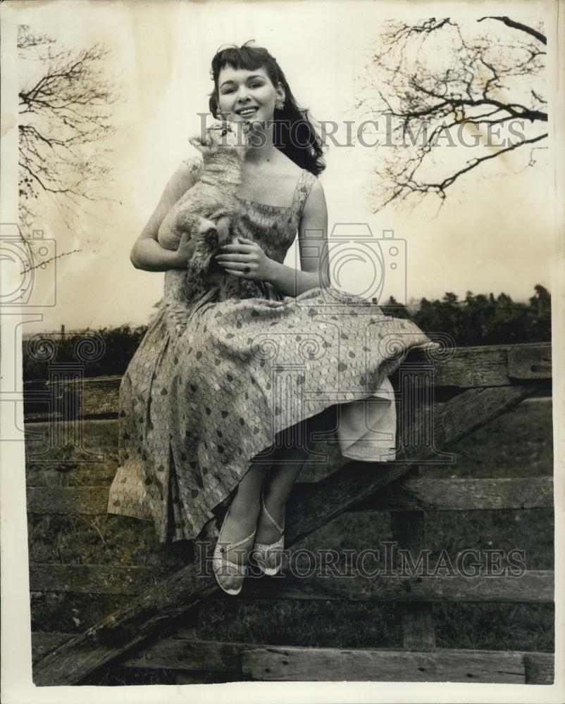 Press Photo 19 year old starlet Jackie Curtis - Historic Images