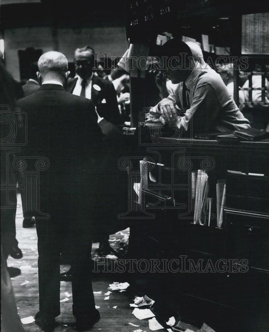 Press Photo New York Stock Exchange - Historic Images