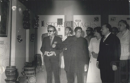 Press Photo Egyptian Minister of Culture ,Abdel Kader - Historic Images