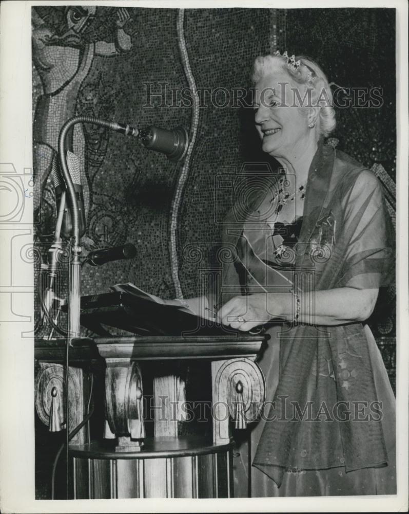 Press Photo Lady Churchill - Historic Images