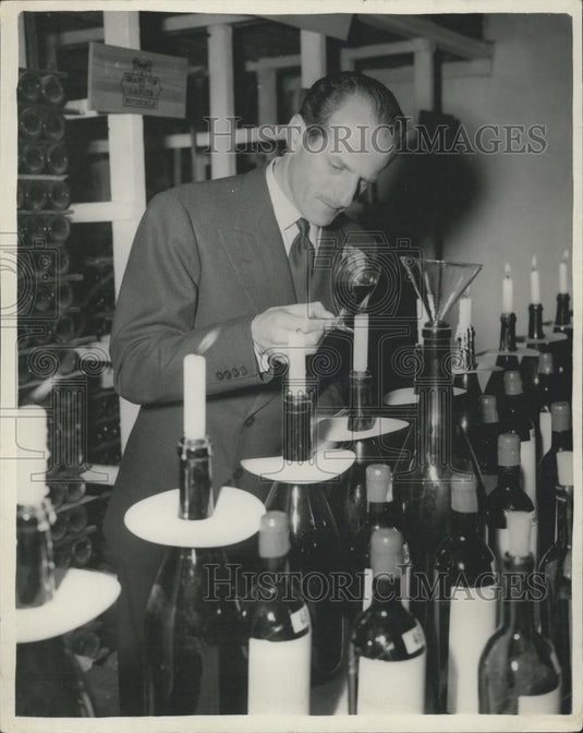 Press Photo Baron Guy De Rothschild - Historic Images