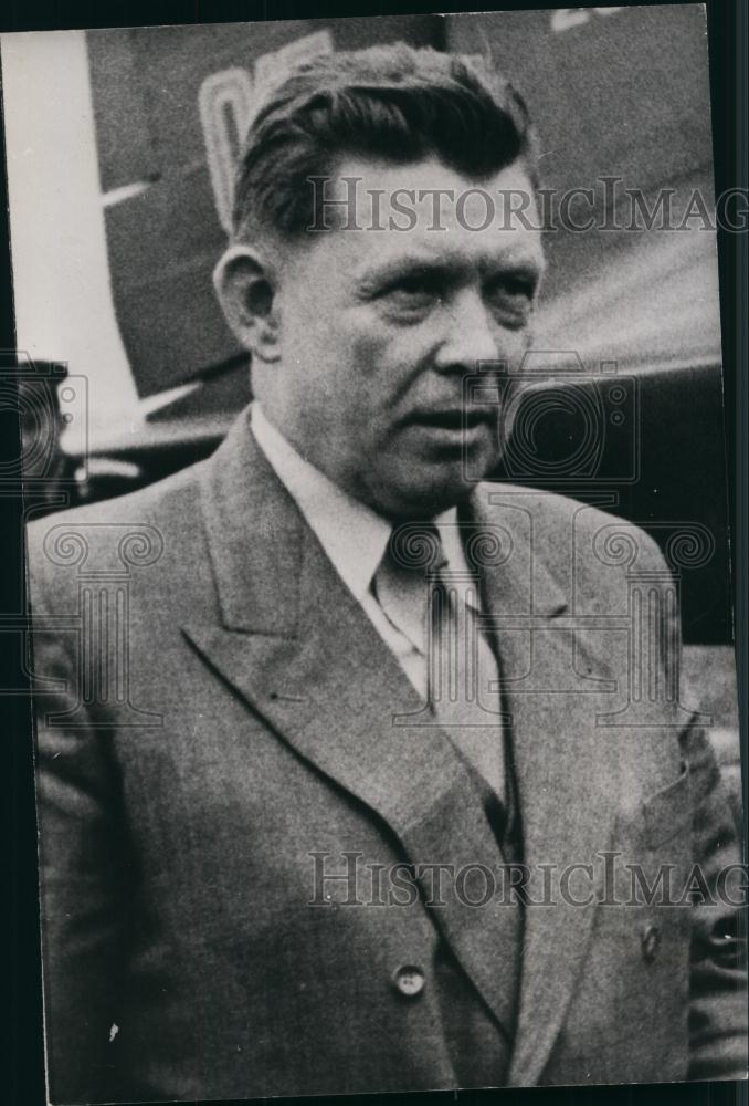 1953 Press Photo Soviet Ambassador Jliitschew - Historic Images