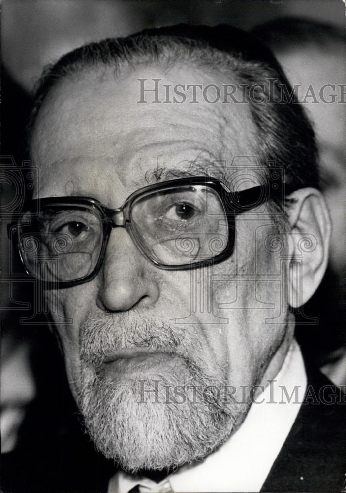 Press Photo Grand Rabbin de France. ,Mr. Jacob Kaplan - Historic Images