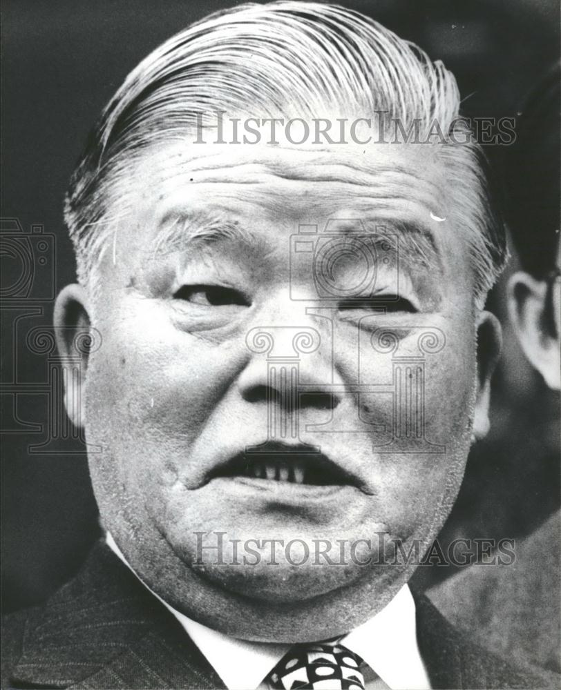 1980 Press Photo Masayoshi Ohira,Japanese Prime Minister - Historic Images