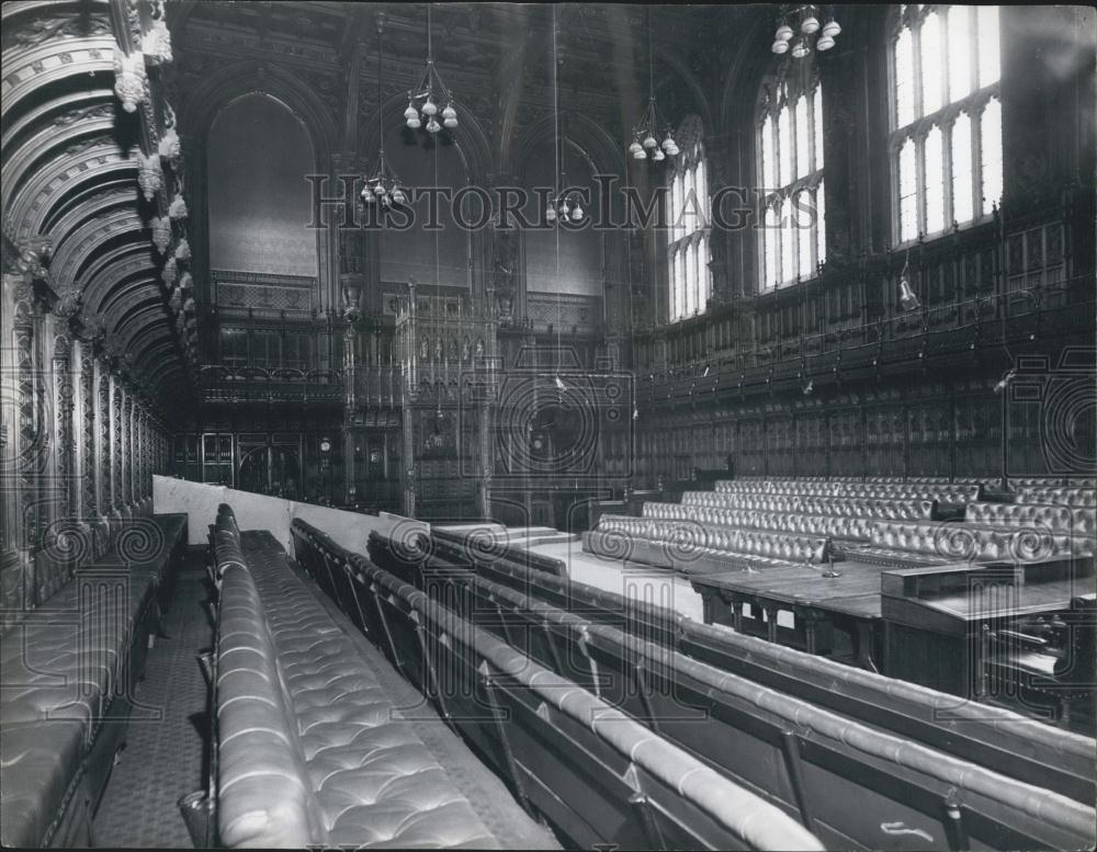 1950 Press Photo Preparation for the State Opening of Parliament - Historic Images