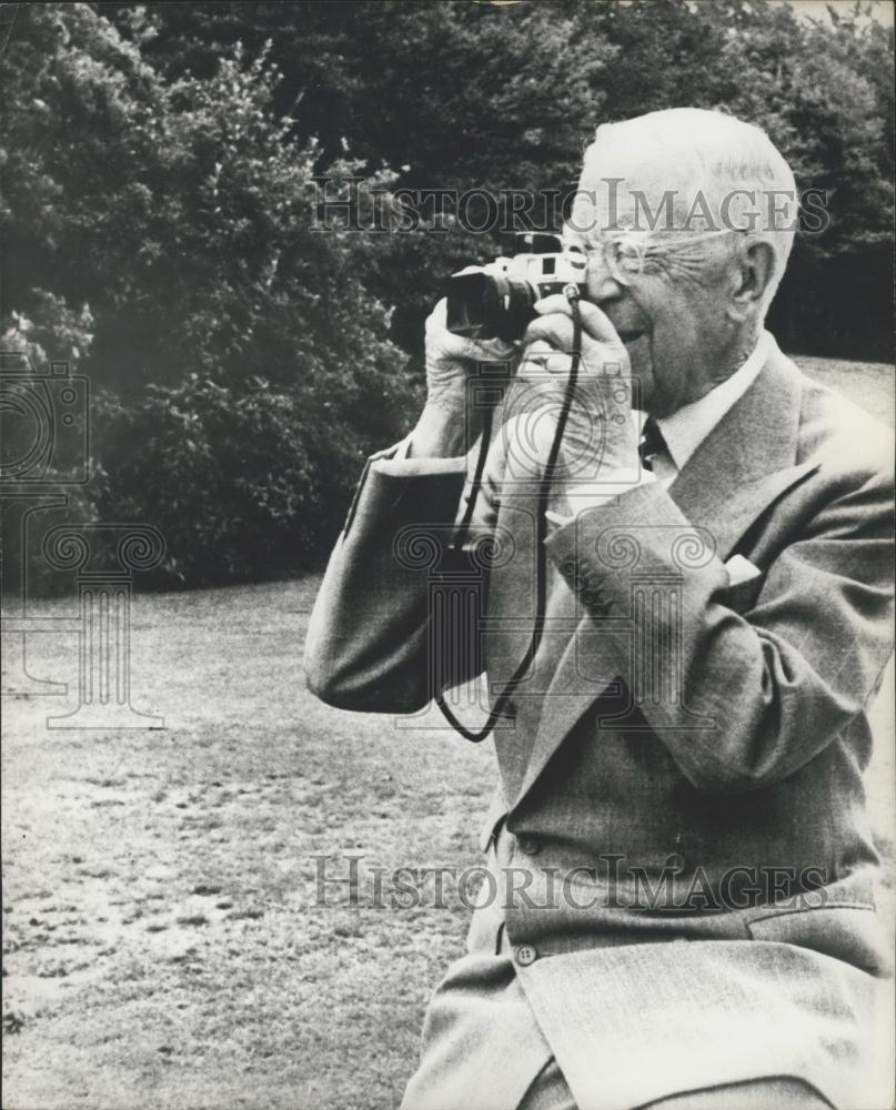 Press Photo King Gustav of Sweden - Historic Images