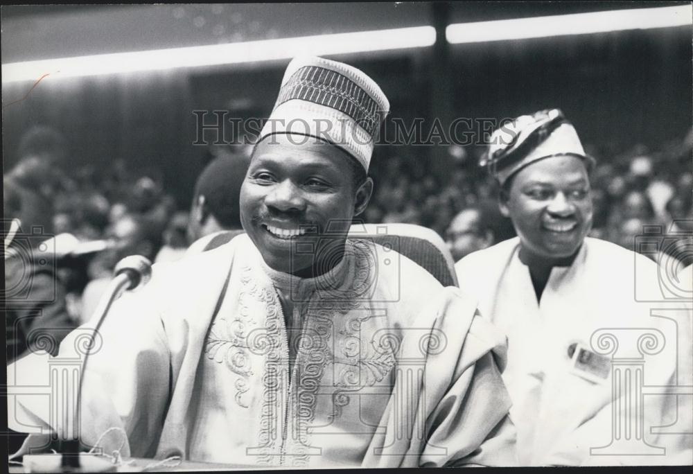 1977 Press Photo Nigerian Lt. General Olusegun Obsanjo - Historic Images