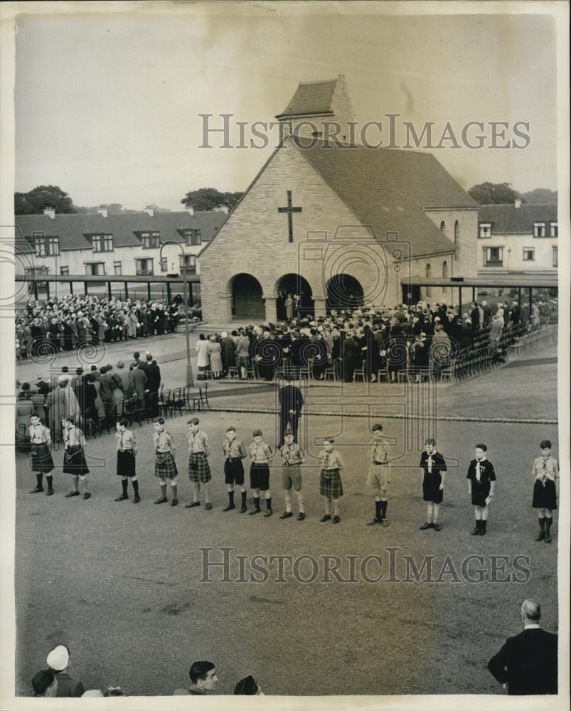 1953 Press Photo Queen Mother and Princess Margaret - Historic Images