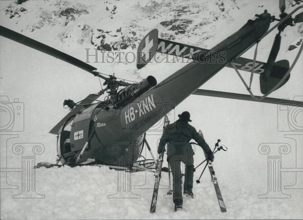 1988 Press Photo Prince Charles Friend Hugh Lindsay Killed In Swiss Ski Accident - Historic Images