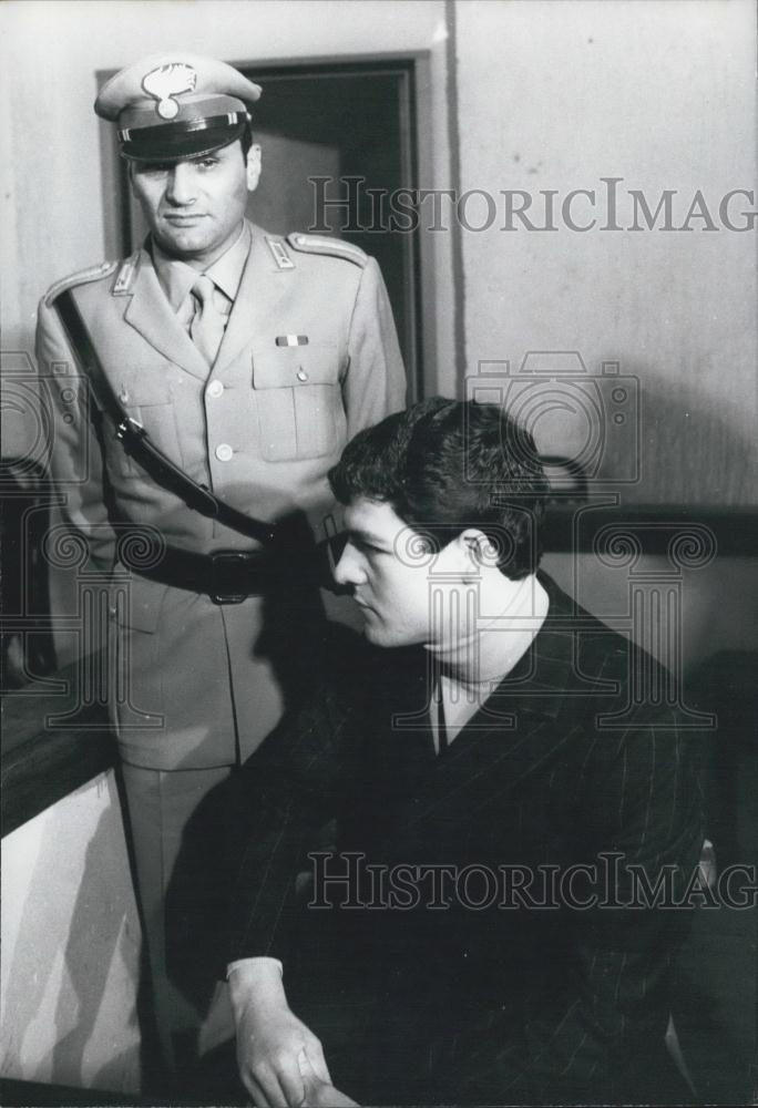 1970 Press Photo Hijacker Raf Minichiello - Historic Images