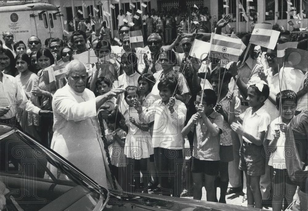 Press Photo President Giri of India - Historic Images