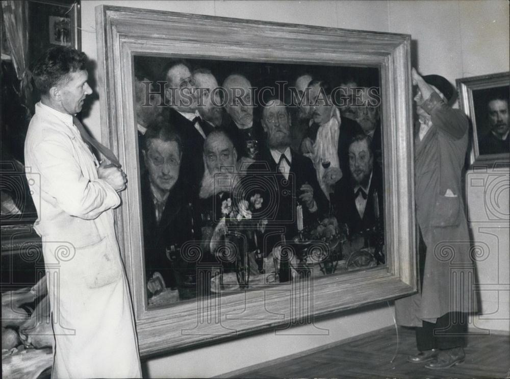 1958 Press Photo "The Freemason" from Lovis Corinth - Historic Images