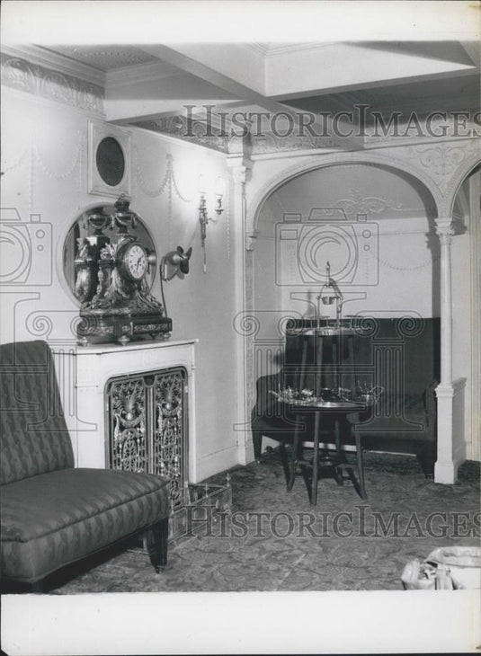 Press Photo Royal Opera House, Royal Retiring Room, Edward VII - Historic Images