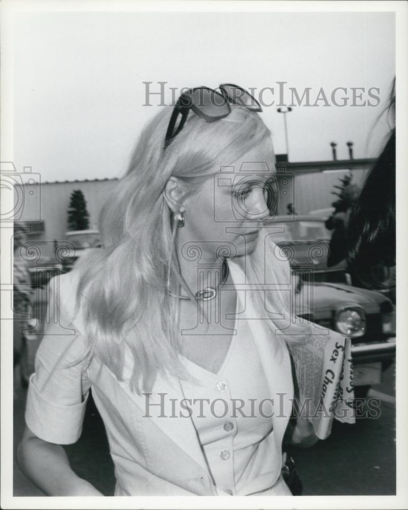 1976 Press Photo Elizabeth Ray Congressmen Sex Scandal - Historic Images