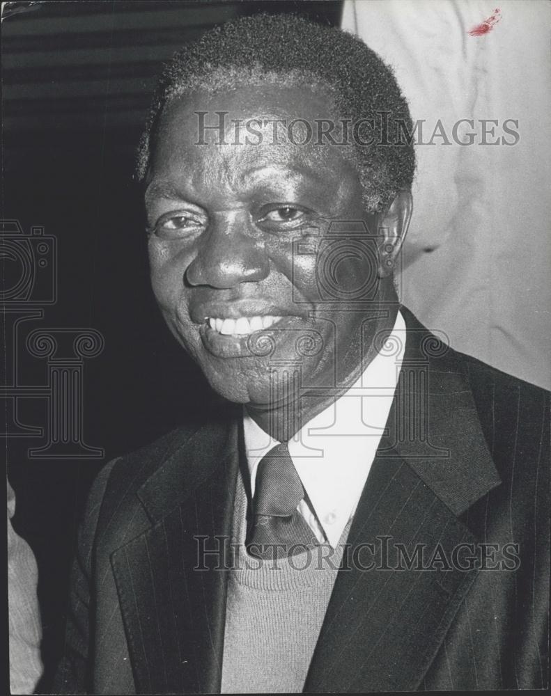 Press Photo Abraham Ordia of Nigeria - Historic Images