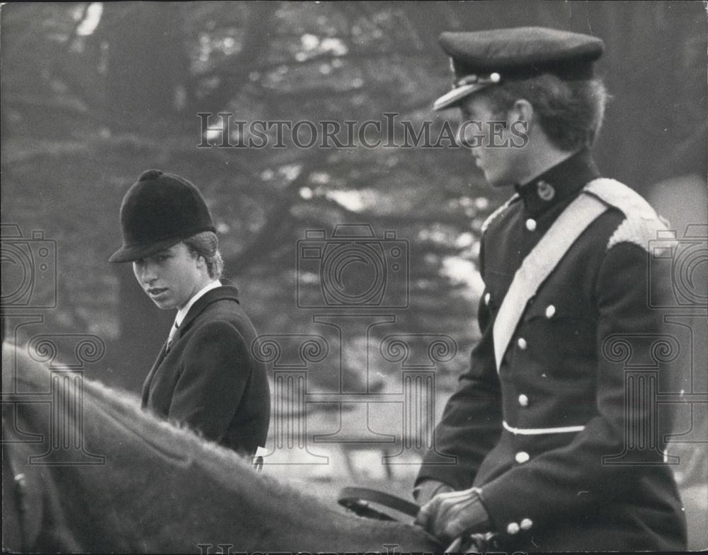 Press Photo Princess Anne's favourite escort, Lieut.Mark Phillips - Historic Images