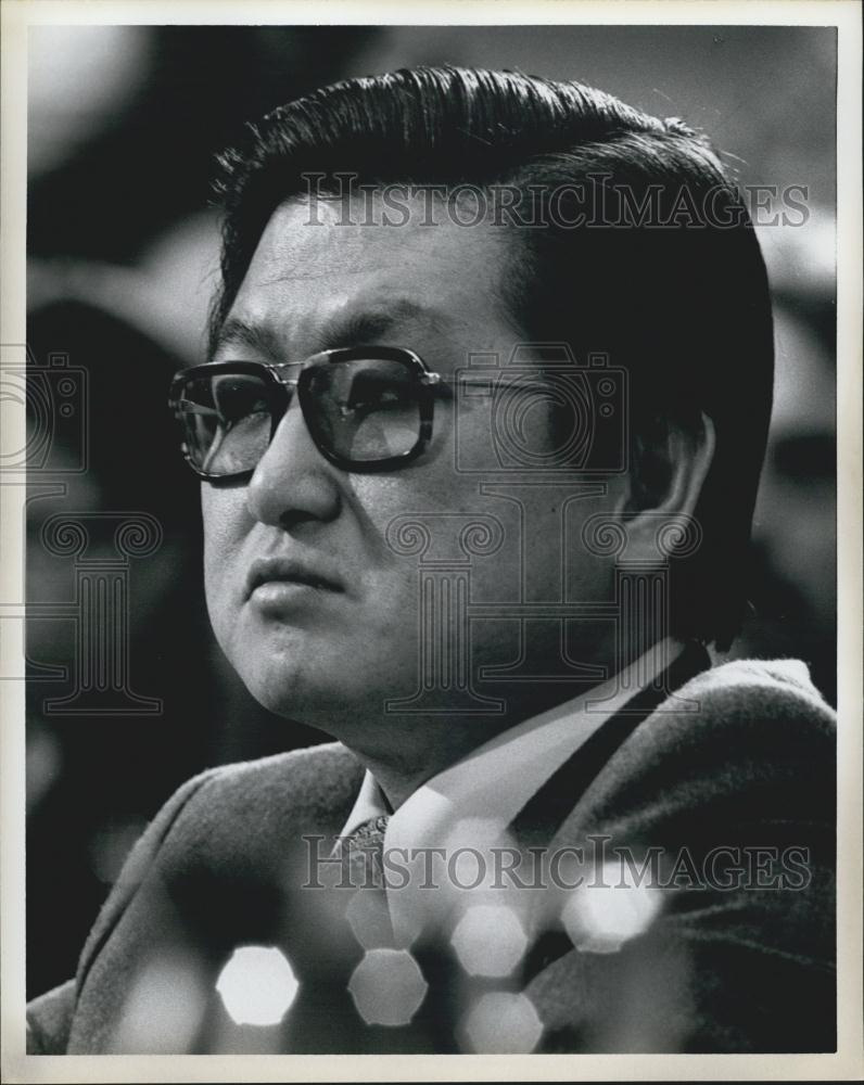 1978 Press Photo Tongsun Park, House Ethics Committee Washington DC - Historic Images