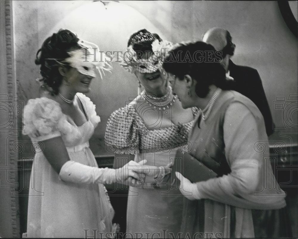 1968 Press Photo Princess Olga and her mother, Princess Andrew at Ball - Historic Images