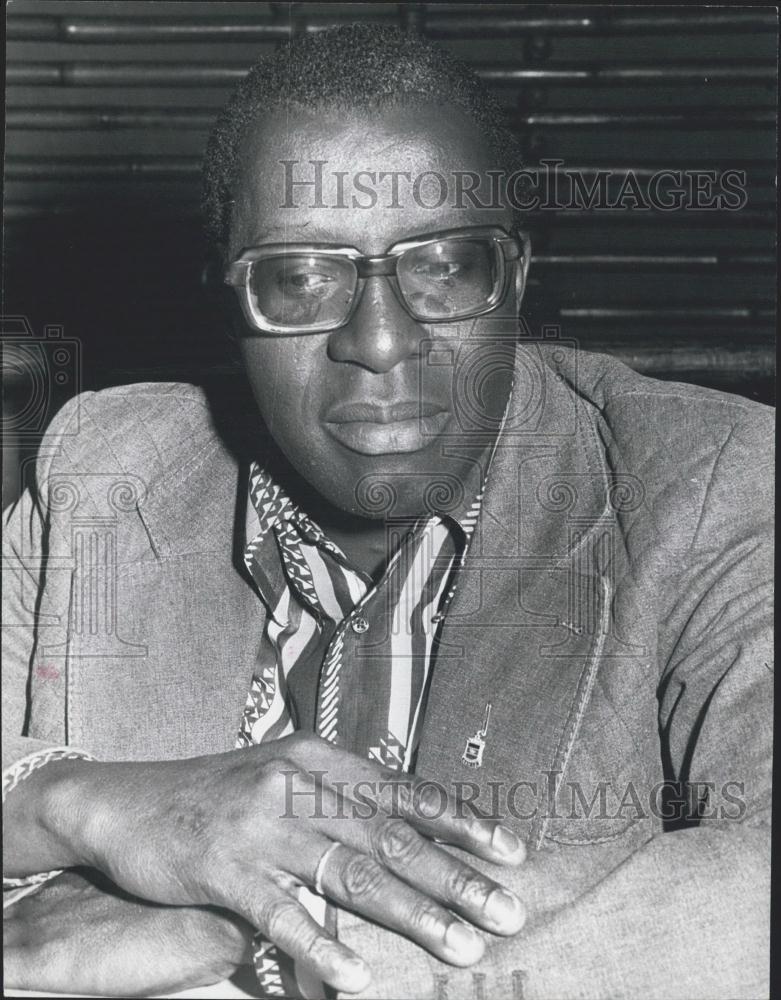 Press Photo Lamine Diack: President Africa Athletic Confederation - Historic Images