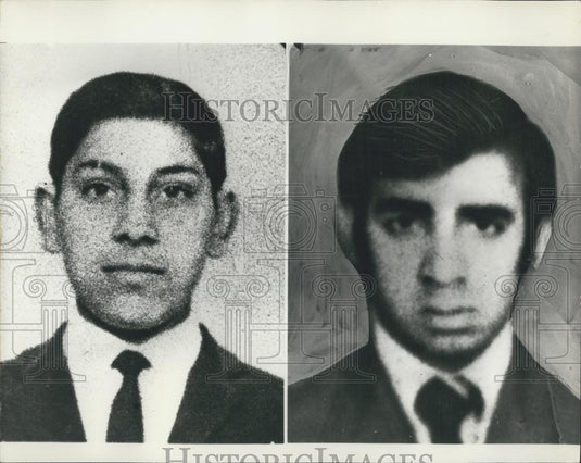 1973 Press Photo Pakistanis who were shot dead by police marksman - Historic Images