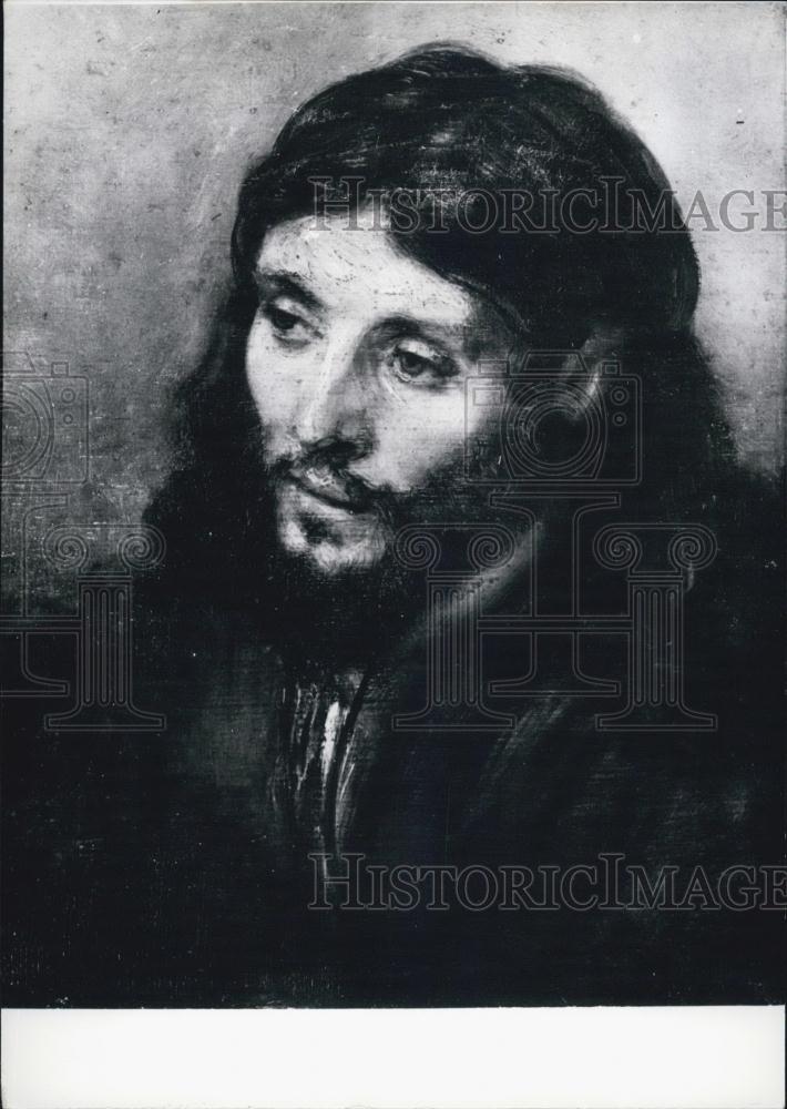 1959 Press Photo Christ Head, Rembrandt - Historic Images