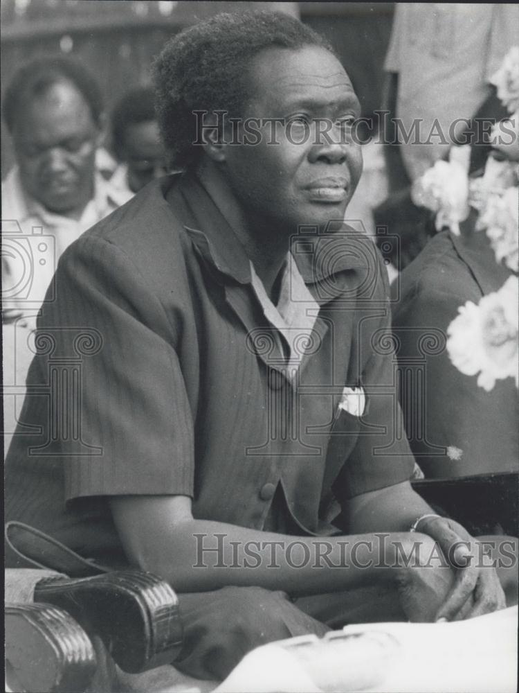 Press Photo President Obote of Uganda,President Of Uganda - Historic Images