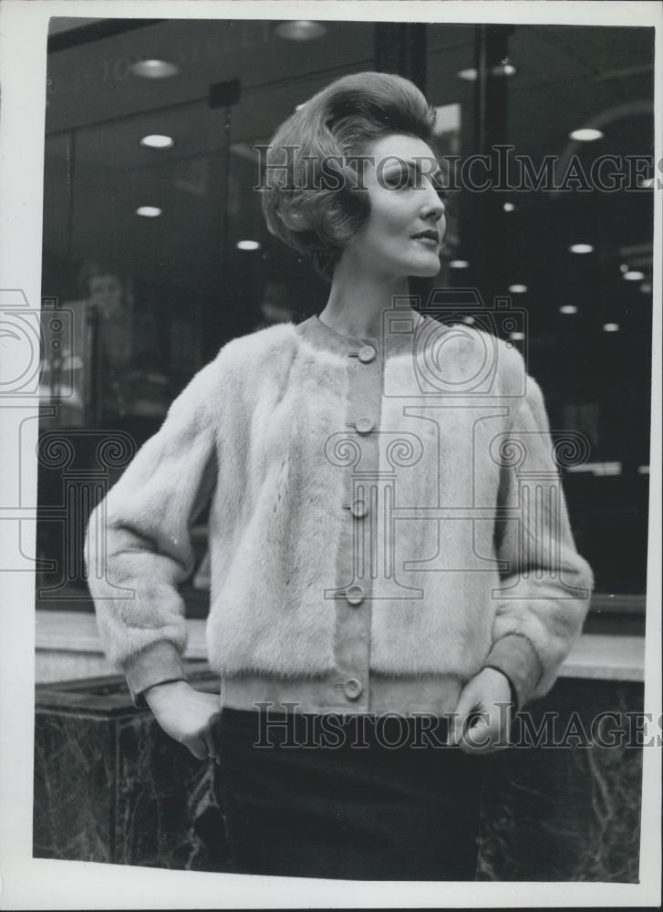 1962 Press Photo London Furs Will be Shown at Gala Evening by Deanfield Furs - Historic Images