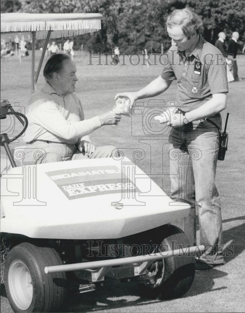 1980 Press Photo Bob Hope British classic At Epsom - Historic Images