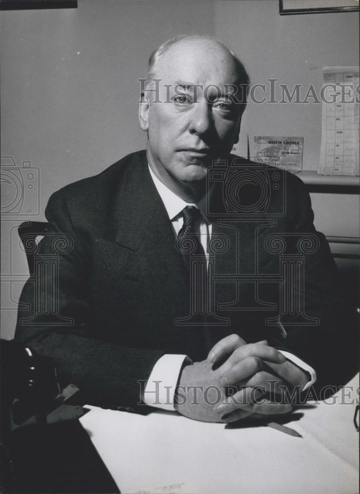 Press Photo Gen Admin David Webster Of Covent Garden&#39;s Royal Opera House - Historic Images