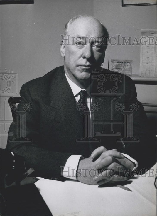 Press Photo Gen Admin David Webster Of Covent Garden's Royal Opera House - Historic Images