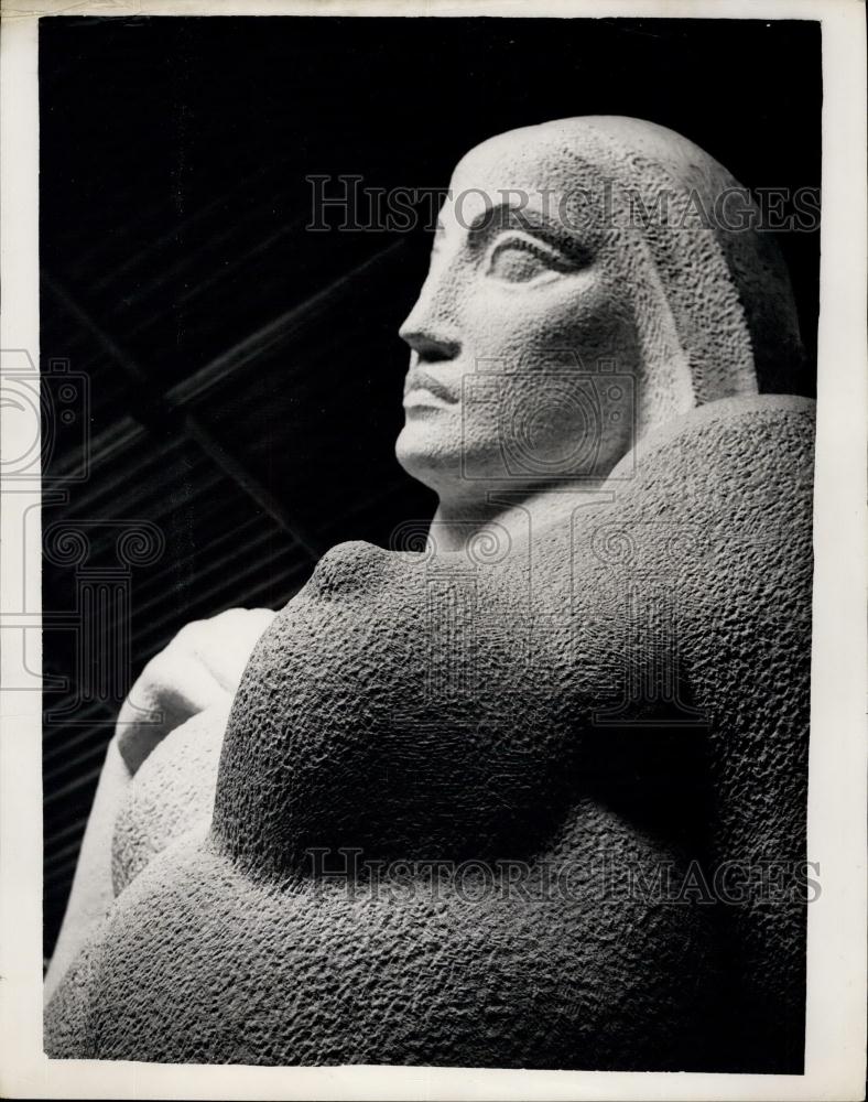 Press Photo "The Elements" Earth And Water - By Charles Wheeler R.A - Historic Images