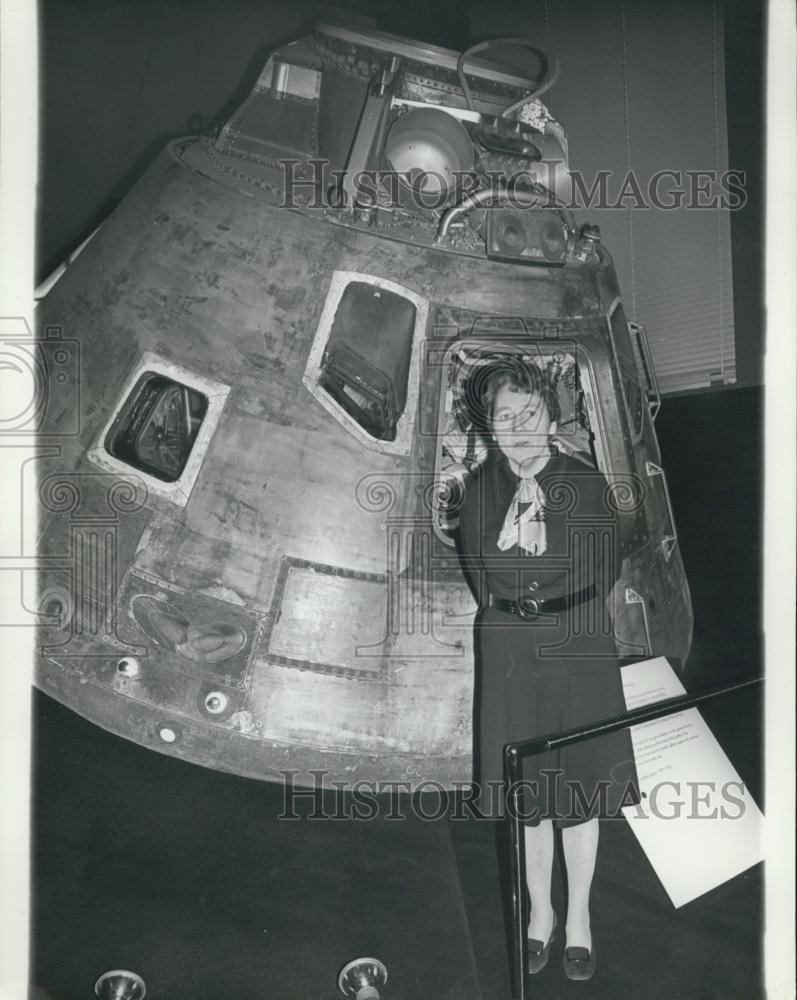 1976 Press Photo Doctor Margaret Weston Director Science Museum Apollo 10 - Historic Images