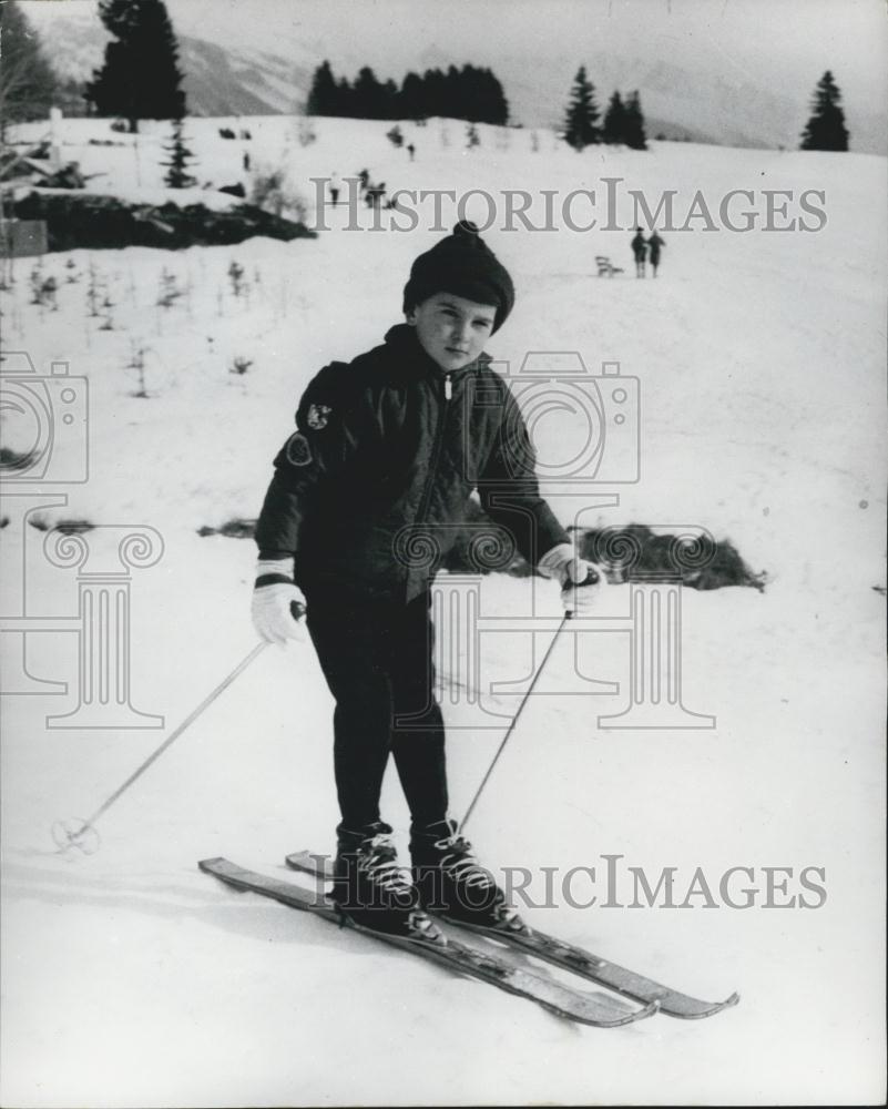 Press Photo Italian Actress Gina Lollobrigida&#39;s Son Milko Jr - Historic Images