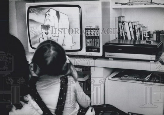Press Photo Ted Videorecord, Audio-Visual System - Historic Images