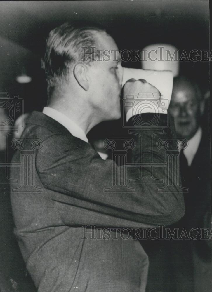 1958 Press Photo H.R.H. The Duke of Edinburgh - Historic Images