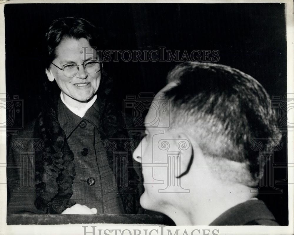 1964 Press Photo Women Attend Ecumenical Council Meeting 1st Time in History - Historic Images