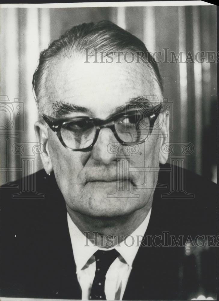 Press Photo Swiss politician Wilfried Pareto - Historic Images