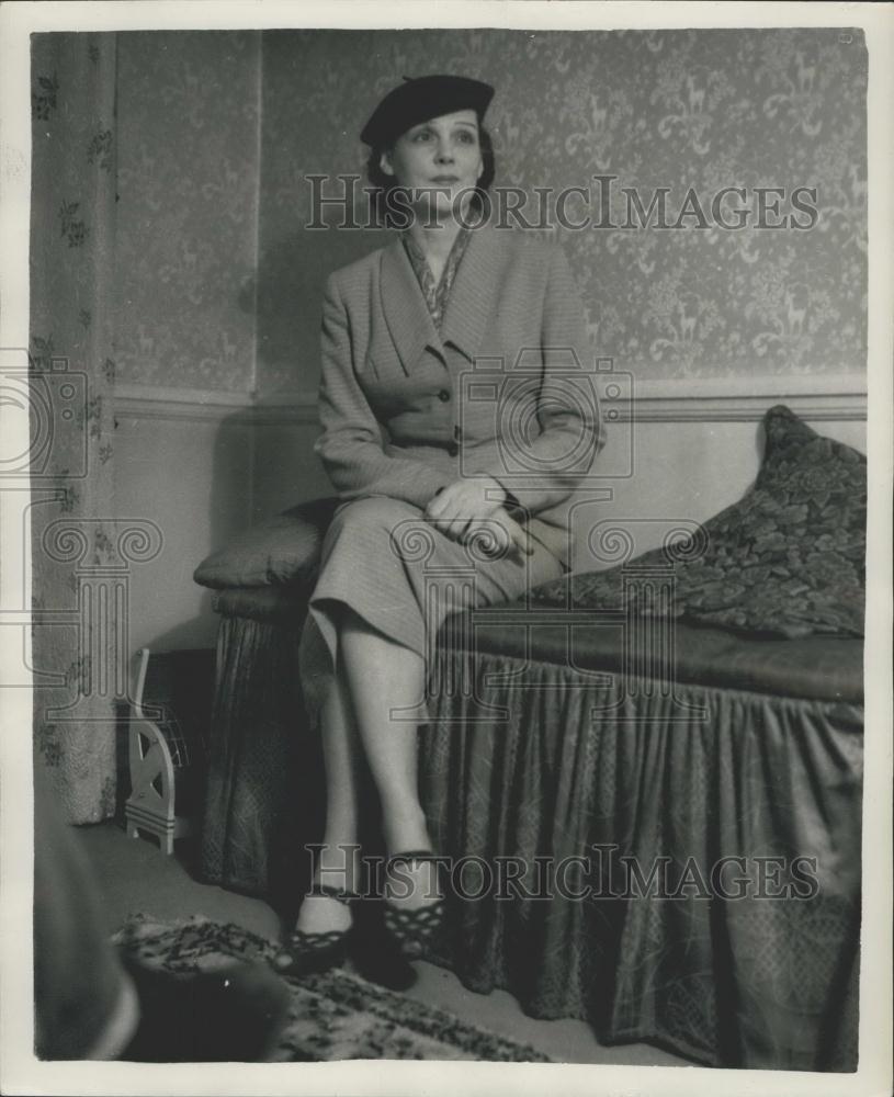 1958 Press Photo Former Model Miss Jacqueline Gray - Historic Images