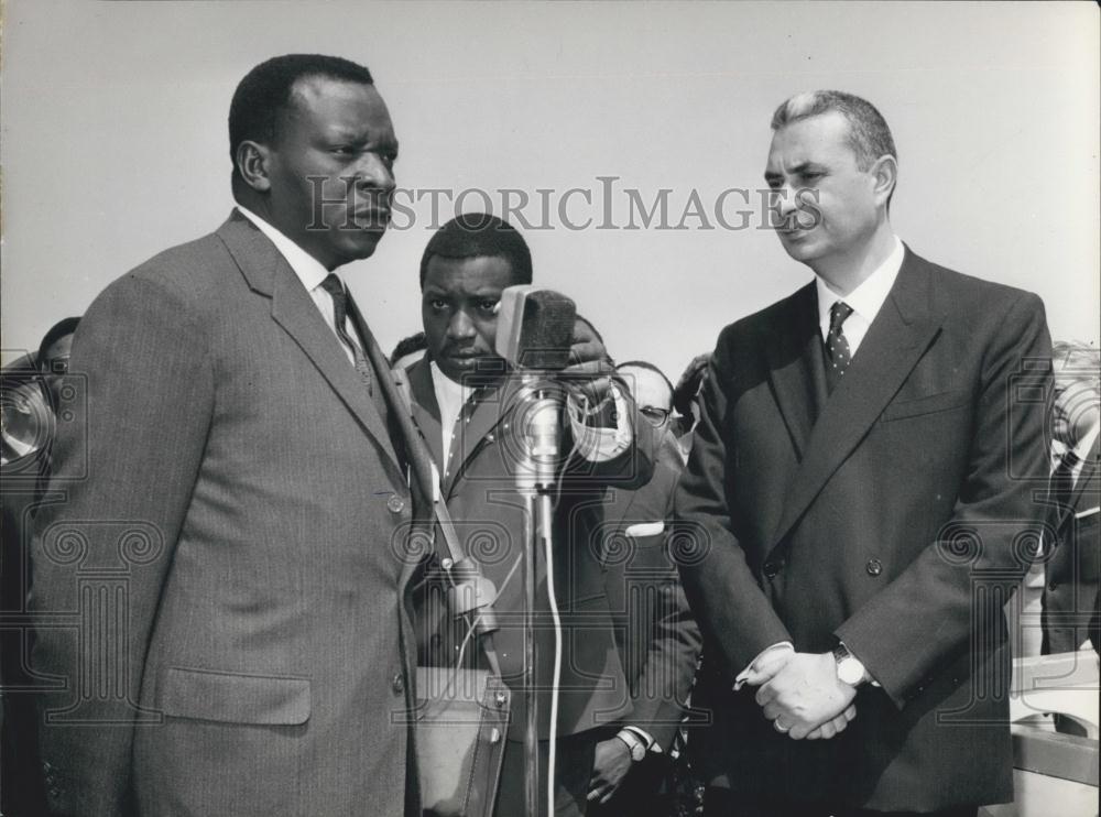 1964 Press Photo Premier congolese Adoula - Historic Images