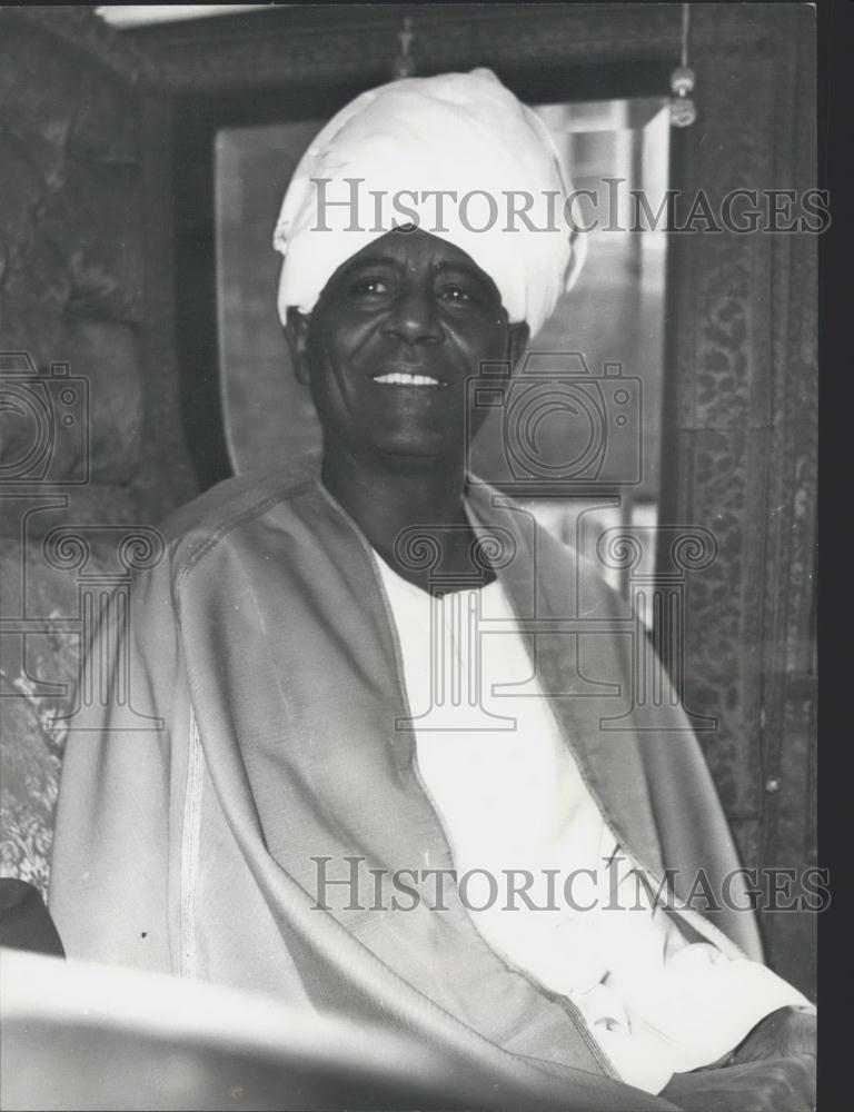 1976 Press Photo H.E. Sayed El-Sawi Abdel Magid, The Sudanese Ambassador - Historic Images