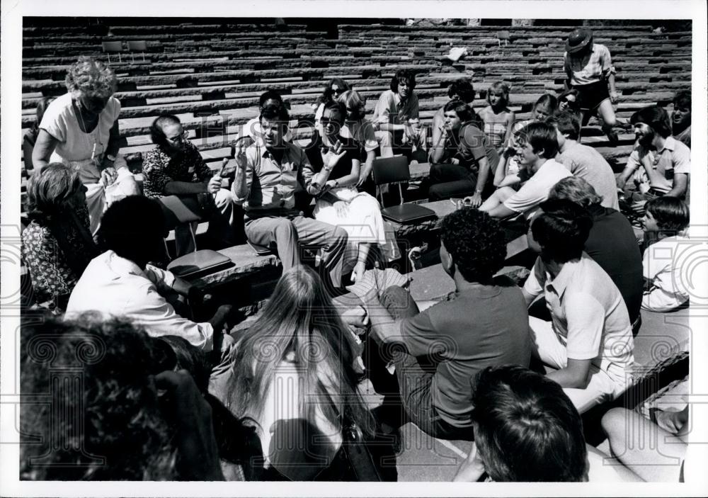 1980 Press Photo William Shatner Family - Historic Images